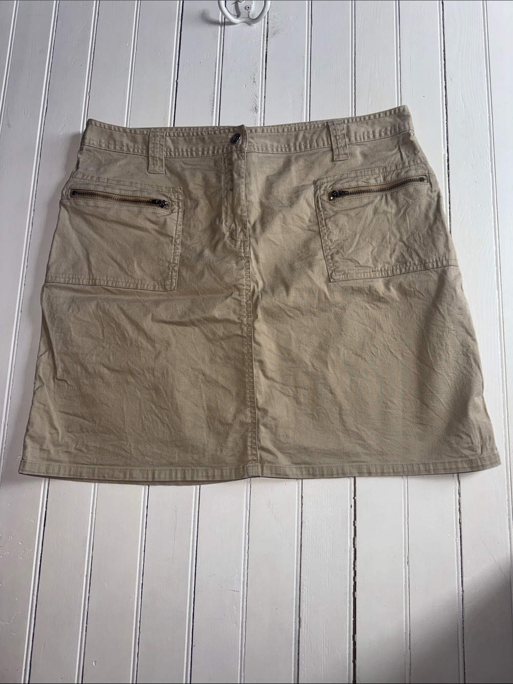 Madison & Max Skirt Khaki Size 12